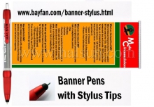 custom banner stylus pen